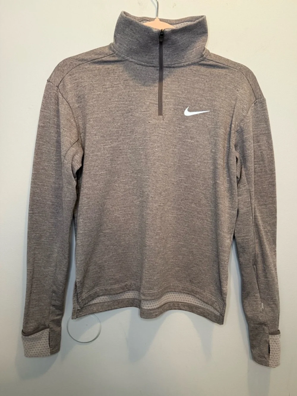 Nike Therma-FIT Sphere Element Running Top Grey Women’s Small Activewear